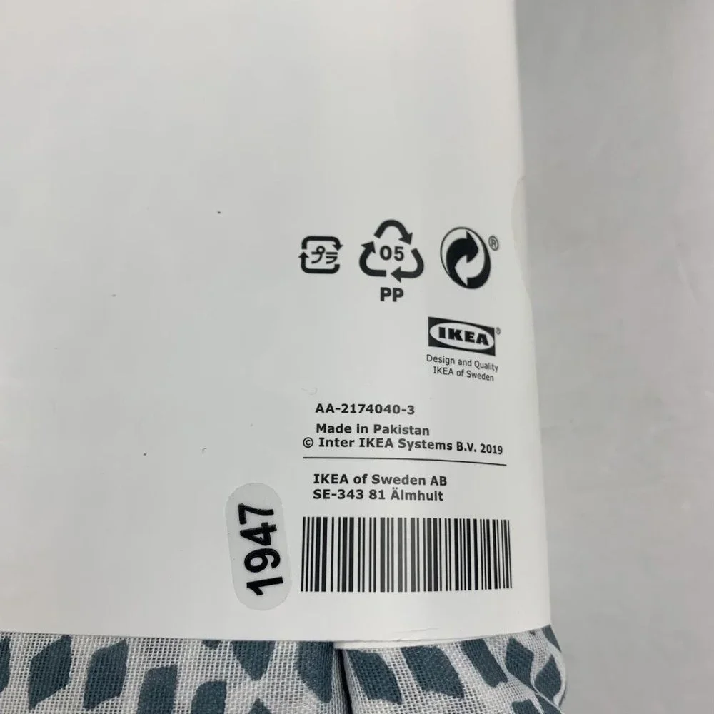 Ikea Tradkrassula 603.928.25 Duvet Cover 1 Pillowcase Twin Polyester/Cotton 6131